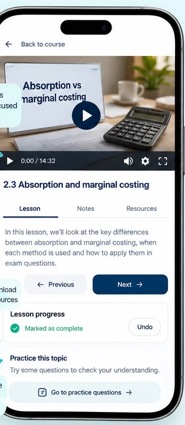 Numsy lesson player mobile screen